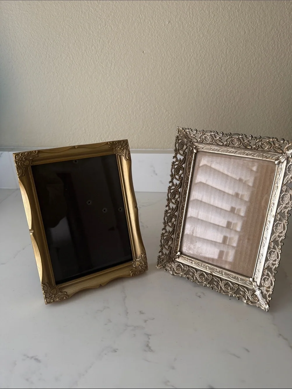 Tabletop Picture Frames Set of 2
